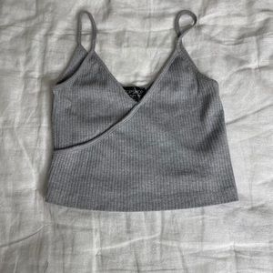 Topshop ribbed tank top